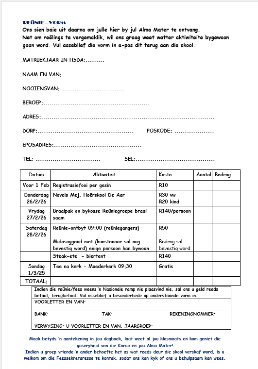 Reünies 2026 Info 2