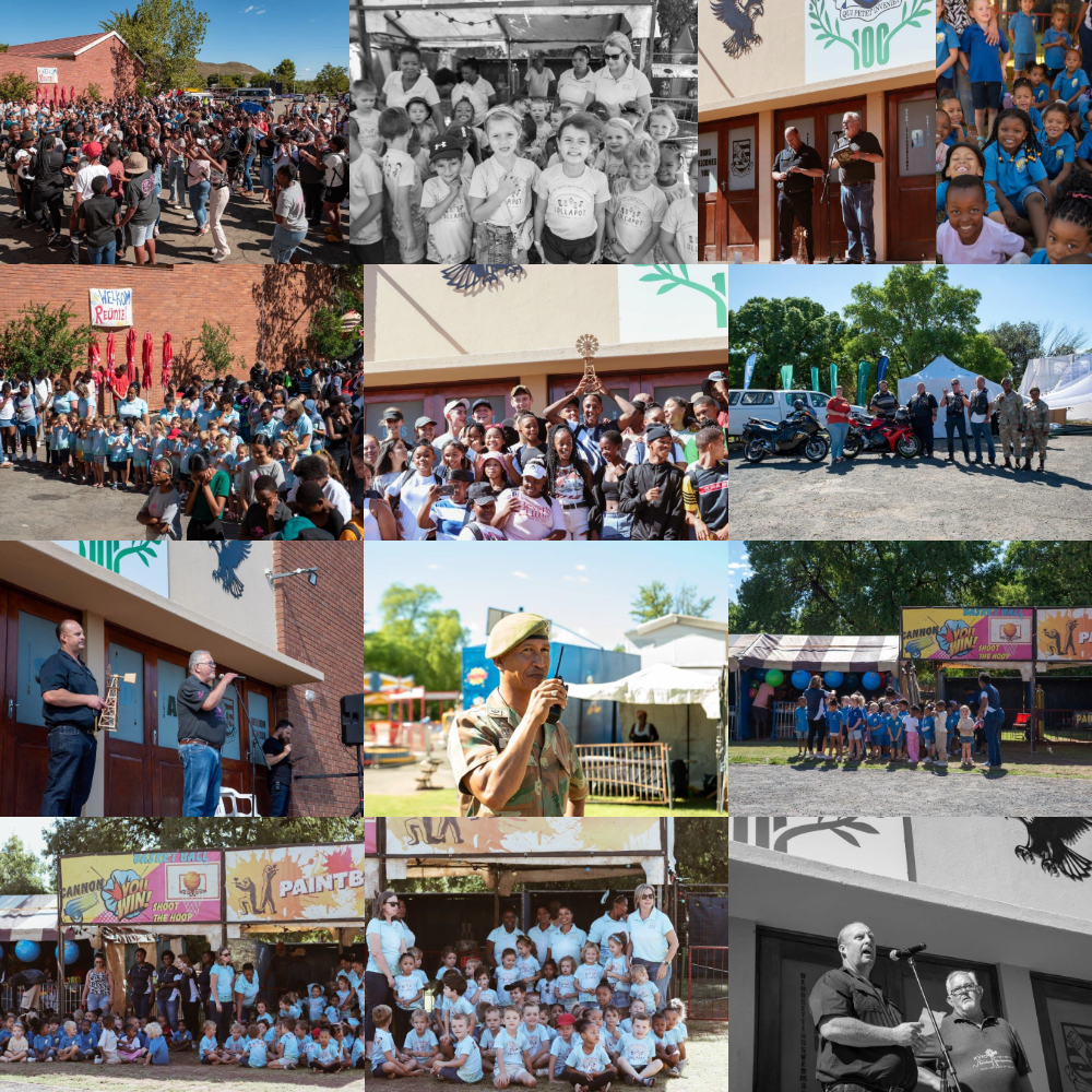 Opening en Optog collage 2025